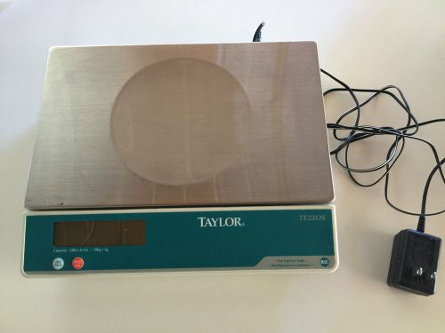 Taylor te22os 22lb digital portion scale for sale