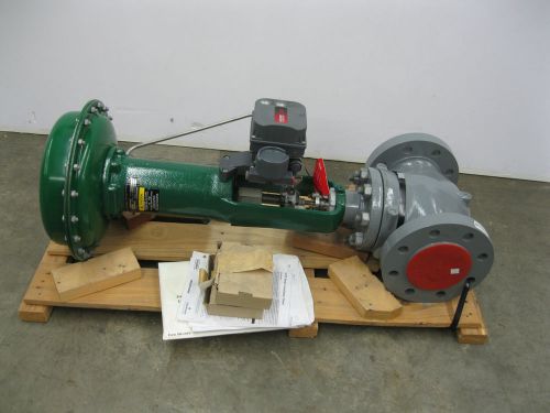 4&#034; 600# fisher ed flanged stl control valve 667 actuator dvc6200 new z44 (1935) for sale