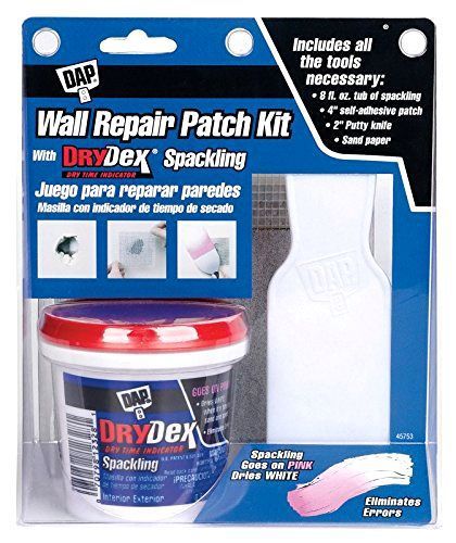 New Dap 12345 drydex spackle; 1/2pt wall patch kt Free Shipping