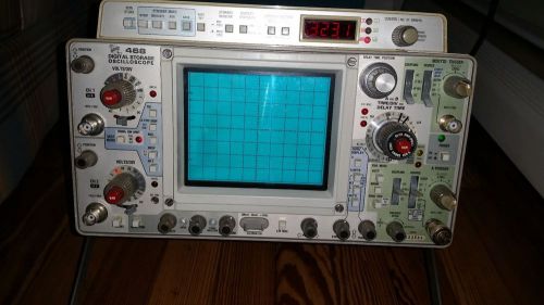TEKTRONIX 468 100MHz Two Channel Digital/Analog Oscilloscope,excellant condition