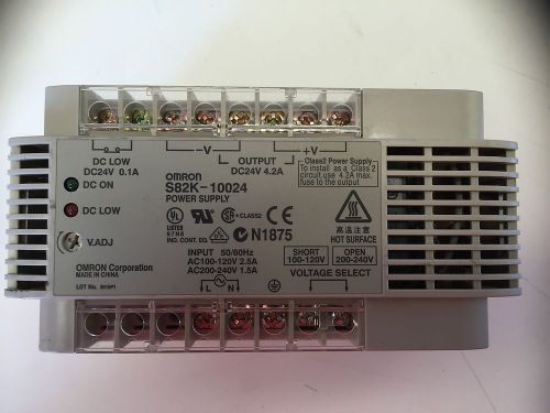 Omron S82K-10024 24 Volt Power Supply