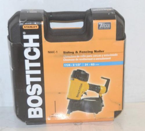 Stanley bostitch n66c-1 siding &amp; fencing nailer 1-1/4&#034; to 2-1/2&#034; for sale