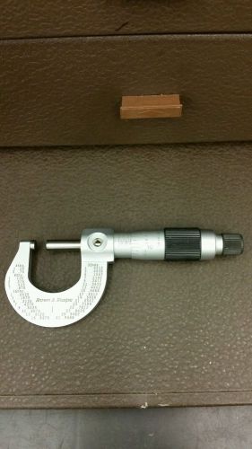 Brown and sharpe micrometer for sale