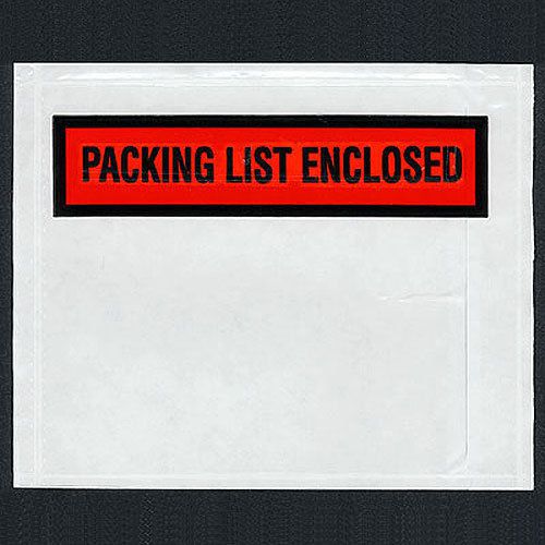 Packing List Envelopes 4 1/2 x 5 1/2 (100)