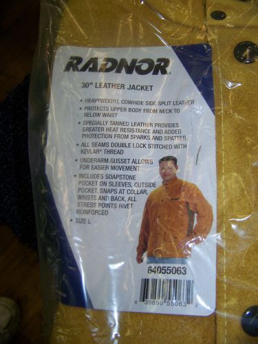 Radnor 30&#034; Leather Jacket Size Large # 64055063