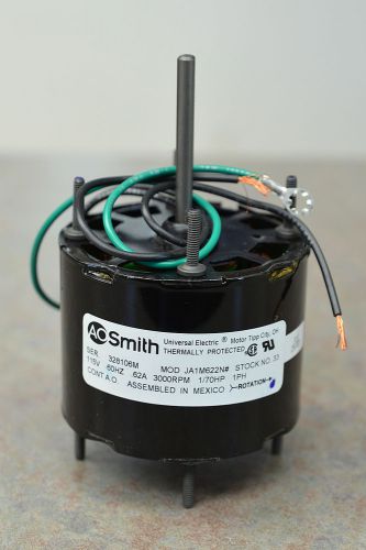 A.O. SMITH Universal Electric Motor JA1M622N 1/70 HP 3000 RPM 115v CCWSE