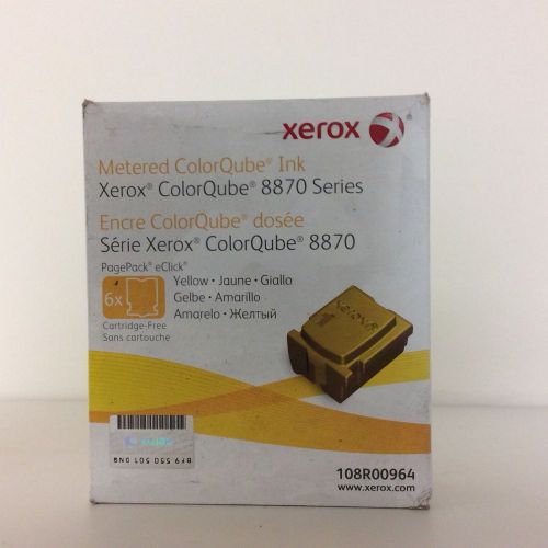 Xerox Yellow color cube ink.  108R00964