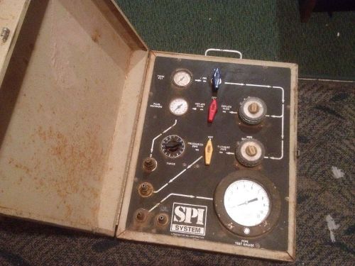 SPI system pipe psi test ashcroft gauge air