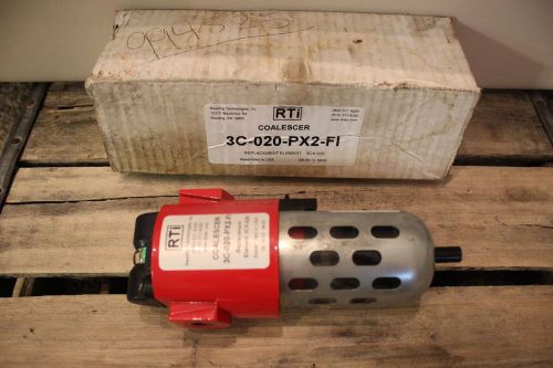 RTi Oil Removing Coalescer 3C-020-PX2-FI New In Box! Make Offer! Other Items!