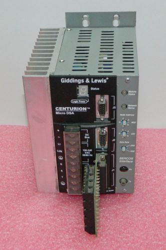 Giddings &amp; Lewis Centurio MIcro DSA  DSA-030-230-S SERVO DRIVE