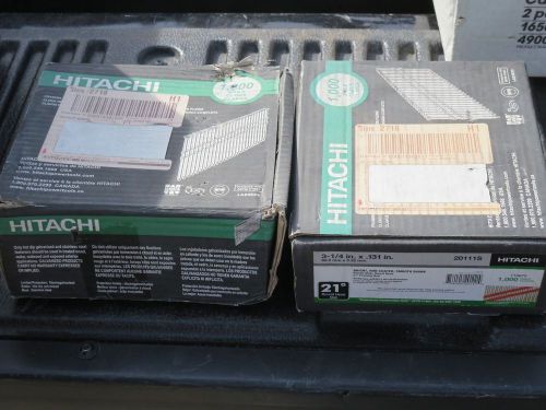Hitachi framing nails plastic strip full round head 3-1/4 in x .131 in 1,000 box for sale