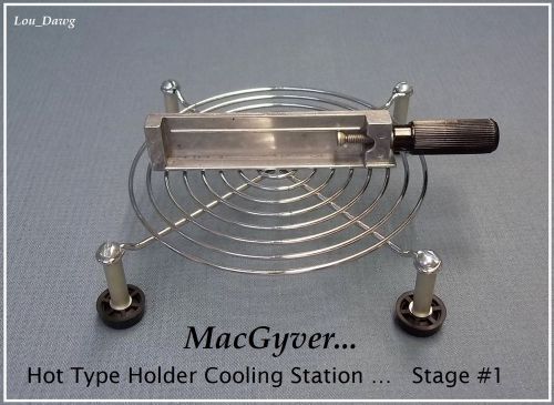 Kingsley / Howard Machine ( Holder Cooling Station ) Hot Foil Stamping Machine