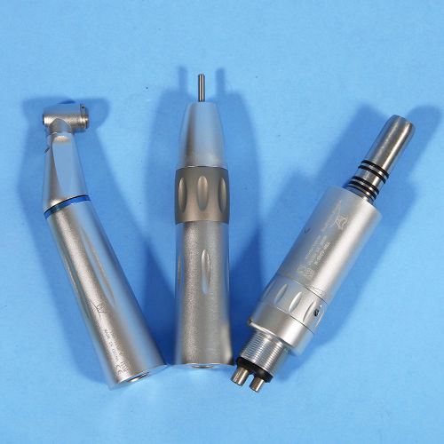 Dental Inner Water Low Speed Fiber Optic LED Contra Angle Handpiece Air Motor