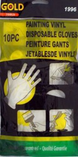 10 Piece Painting Latex Gloves
