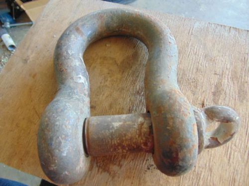 Large Clevis Screw Pin Shackle 17 ton 1-1/2in Pin