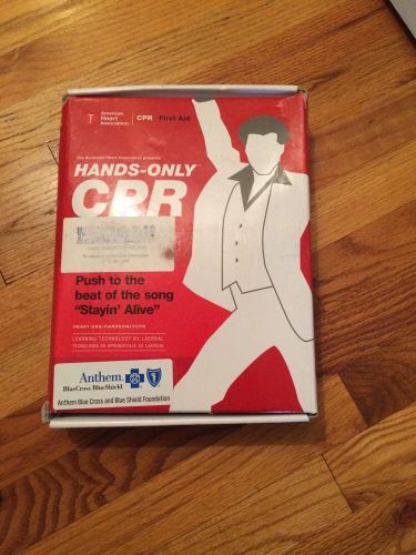 Hands-Only CPR Kit with Mini Anne Manikin /English &amp;Spanish DVD (BRAND NEW)