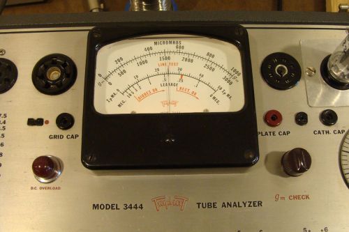 Triplett 3444 vacuum tube tester for sale