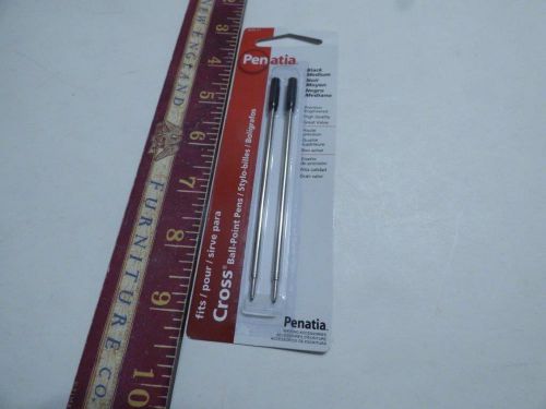 Penatia Paper Mate Cross Ball Point Pen Refill Black Medium 8004-11