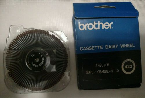 Brother Cassette Daisy Wheel English Super Grande- II 10 422.  FREE SHIPPING!