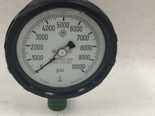 McDaniel Controls Inc 0-10,000 psi Gauge AB21008 1/2&#034; NPT