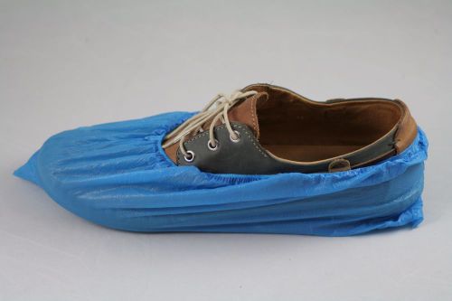 10-20-100x pcs Disposable Plastic Shoe Covers Waterproof Carpet Clean Overshoes