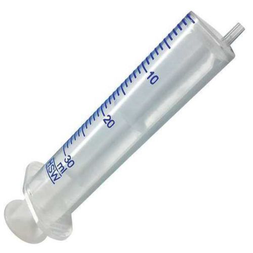 30ml NORM-JECT All Plastic Syringe Luer Slip eccentric tip 50pk