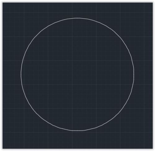 1pc Acrylic Plastic (Plexiglass) Circle - 1/8&#034; x 14&#034; Circle - Black