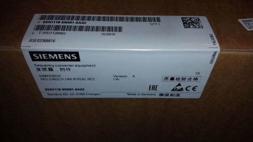 Siemens 6SN1118-0NK01-0AA2 Brand new in never opened original box. USA!