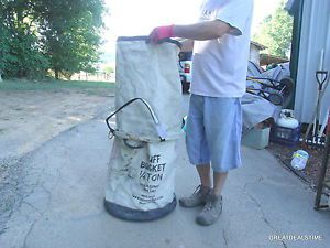 CANVAS WORK BUCKET/TUFF BUCKET/1/4 TON/VOLTAGE ELECTRIC/LINEMEN TOOL POUCH BAG