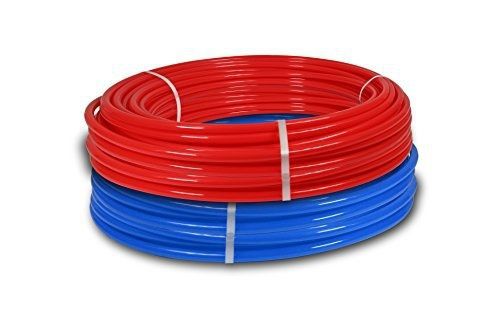 Pexflow PXKT-RB30034 Pex Tubing Kit with 3/4&#034; x 300&#039; Coil Red and Blue Potable