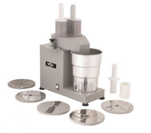 New Commercial Food Processor, 1/2 hp, 6 discs included, PAC6