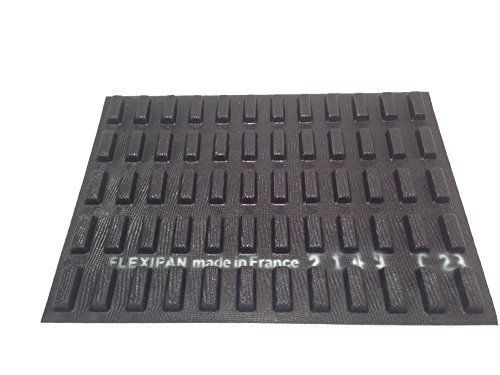 Sasa Demarle FP 02149 Mini-Ingot Molds Flexipan  60 Cavities  18&#034; Length  13&#034;