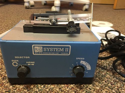 System II Honing Machine, accessories and two instructional DVDs