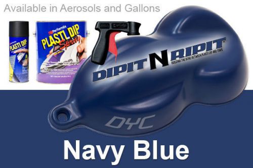 Performix Plasti Dip 4 Pack Spray Cans Navy Blue Plasti Dip with Spray Trigger