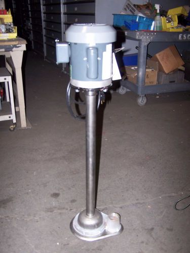 New dayton 1/2 hp upright sump pump 115/230 vac 1-1/2&#034; outlet 3xu94 for sale