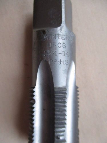 WINTER BROS 3/4 14 HAND TAP