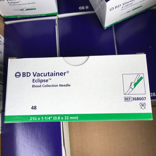 BD Vacutainer 21 G Eclipse Needles 18 Boxes