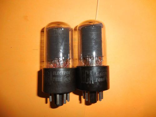 RCA 6V6 tubes (1 pair)
