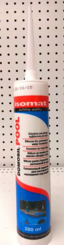 Isomat Domosil-Pool (280ml) - Sealant for Permanent Water Immersion in Pools