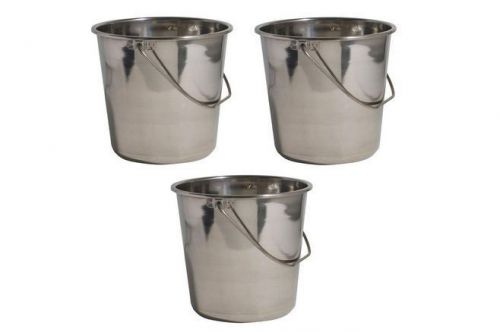 Amerihome small stainless steel milking bucket set beach sand water cow milk for sale