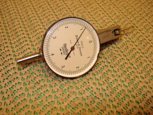 .00005&#034; brown sharpe - bestest dial test indicator swiss made machinist tool for sale