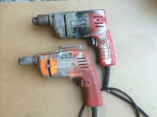 Milwaukee 3/8&#034; drill corded