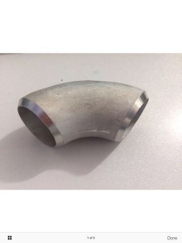 304SS Connector 1.5&#034; OD 38mm BUTT WELD Elbow Angle Pipe Fitting 90 Degree