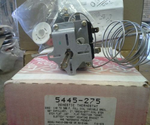 Robertshaw electric oven thermostat kit 5445 - 275