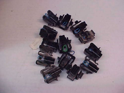 motorola astro spectra 9000 series mobile radio vip plugs 14pin 13ea lot #a212