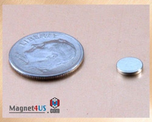 50pcs small Rare earth neodymium disc hobbies magnet 1/4&#034;x1/32&#034;thick TopQuality