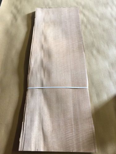 Wood Veneer Anigre 11x34 22Pcs Total Raw Veneer  &#034;EXOTIC&#034; AN5 6-14-16