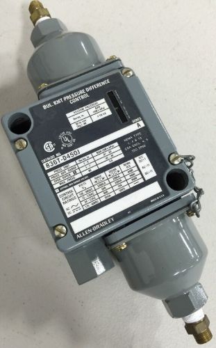 Allen-Bradley Pressure Difference Control 836T, 836T-D450J Series A