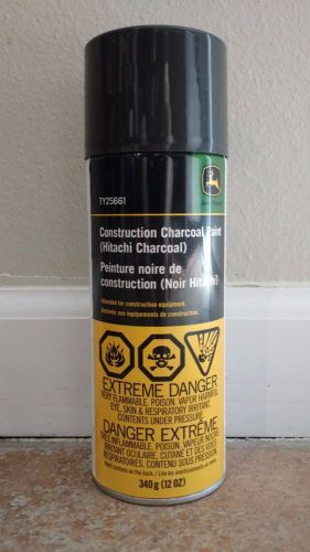 Two (2) john deere construction charcoal paint (ty25661) for sale
