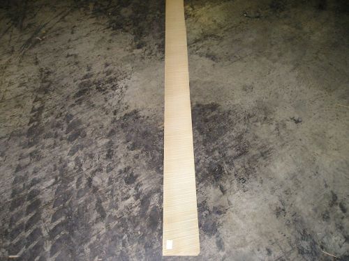 Fiddleback White Ash Wood Veneer. 4.5 x 68, 6 Sheets.